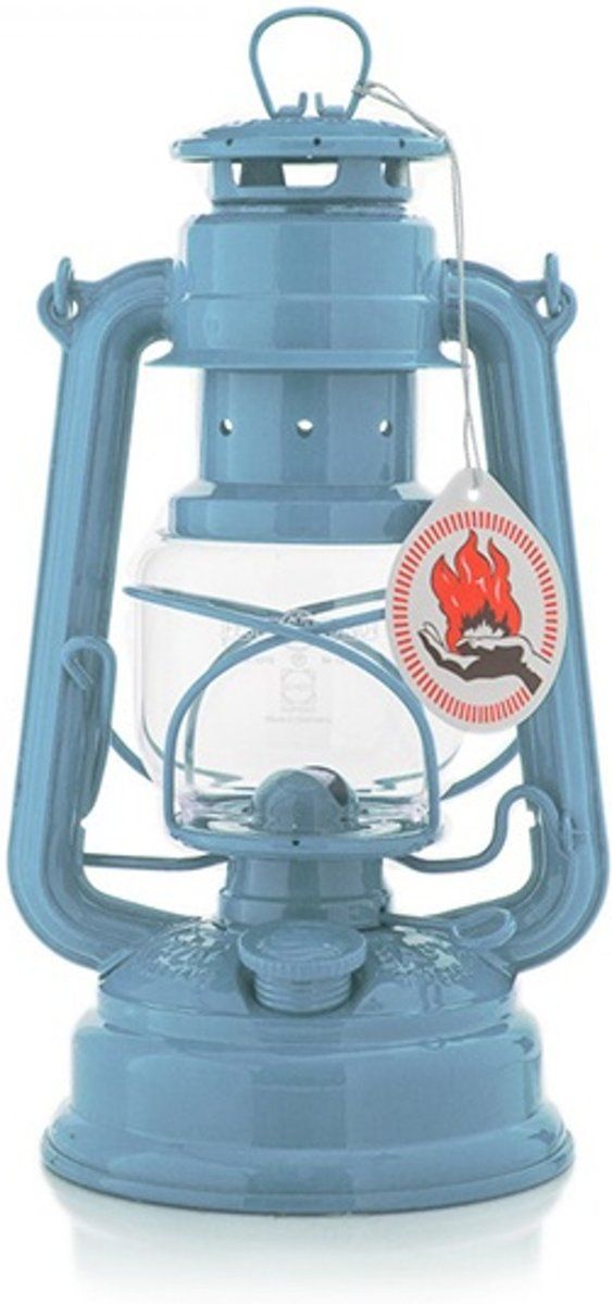 Feuerhand Stormlamp 276 - Pastel Blauw