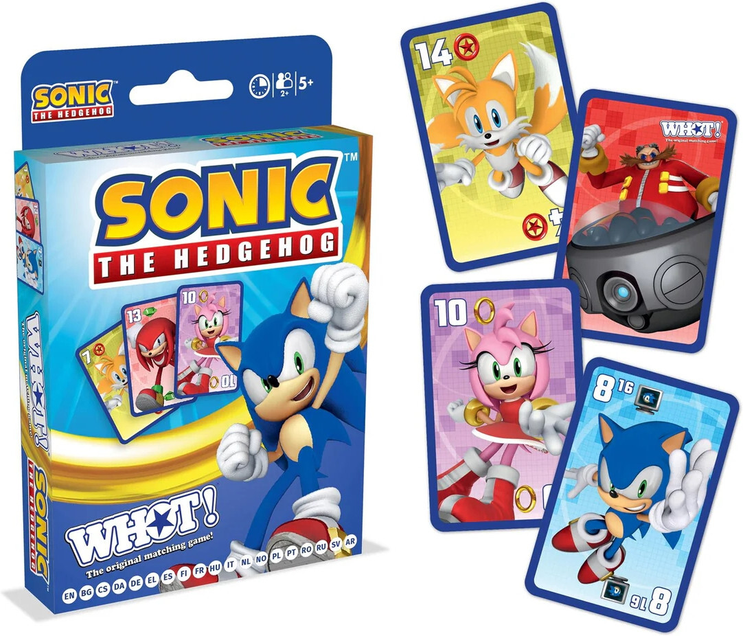 Winning Moves Sonic the Hedgehog - Whot Card Game