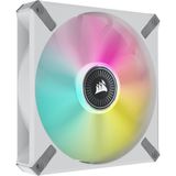 Corsair iCUE ML140 RGB ELITE Computer behuizing Ventilator 14 cm Wit 2 stuk(s)