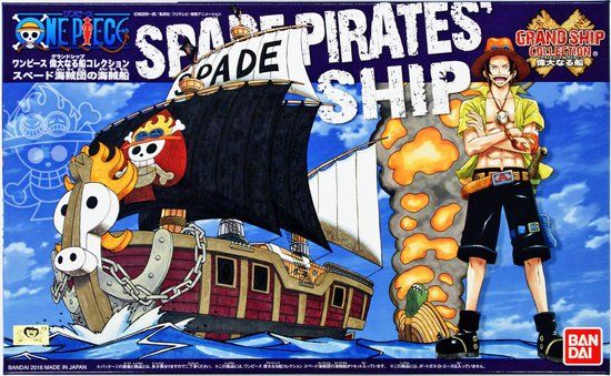 Bandai One Piece Modelbouw Spade Piraten 15 Cm