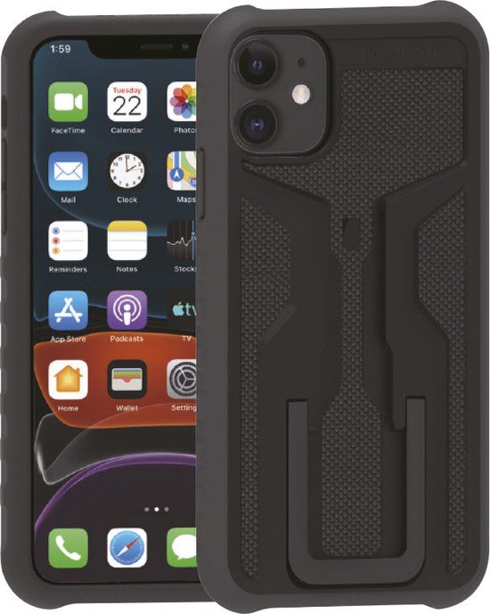 Topeak RideCase iPhone 11 - zwart/grijs - compleet