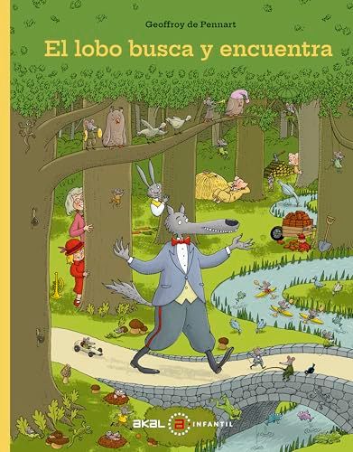 El Ediciones Akal El lobo busca y encuentra Paperback