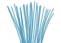 INNSPIRO Pijpenreiniger, chenille, blauw, 4 mm x 30 cm, 50 stuks
