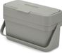 Joseph Joseph Duo Opal Composteer Emmertje Easy Fill Glas Grijs