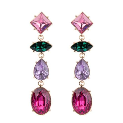 Life of Bulu Fancy Stones multi oorbellen