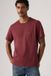 Levi's Essential T-shirt met zak - Heren - L - Rood / Garment Dye Tawny Port