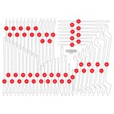 KS Tools 811.0050-97 Leere Schaumstoffeinlage