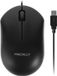 Macally QMOUSE-B 3-Knops optische bedrade USB-A-muis - Zwart