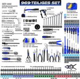 Masko® 969-delige Gereedschapskoffer en Set