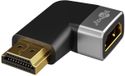 Goobay Plus HDMI adapter | haaks/rechts | HDMI2.1 (8K 60Hz + HDR)
