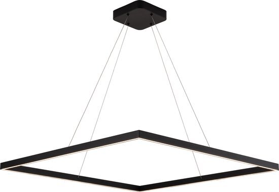 Fantasia Design hanglamp licht boven/onder zwart 90x90 98W