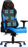 GTPLAYER - Gamingstoel met Massage - Met Pocketveer en 4D Armleuningen - Blauw