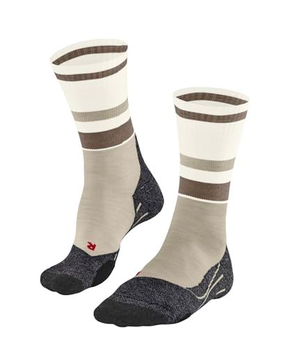 FALKE TK2 Explore Compressie Trekking Sokken Dames Beige Melange 41/42