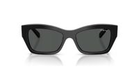 Vogue Vo 5658su Lunettes de soleil femme noir œil de chat gris 53mm