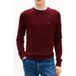 Tommy Hilfiger Pull en laine d'agneau col rond Deep Burgundy Heather Taille : XXL