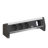 Bachmann DESK 3xUTE 1xCM voeding 1,0m GST18