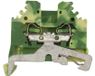 WAGO 280-107 Borne pour conducteur de protection raccordement à ressort vert, jaune 1 pc(s)