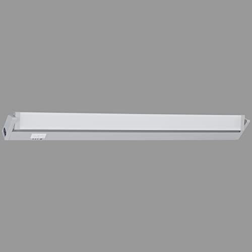 Telefunken - Led-onderbouwlamp, draaibaar, 54,5 cm, keuken, LED-strip, keukenkast, werkplaatslamp, lichtkleur instelbaar via soepschakelaar, 6,5 W, 720 lm, grijs