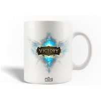 League of Legends Victory Blue Keramische mok maniacase