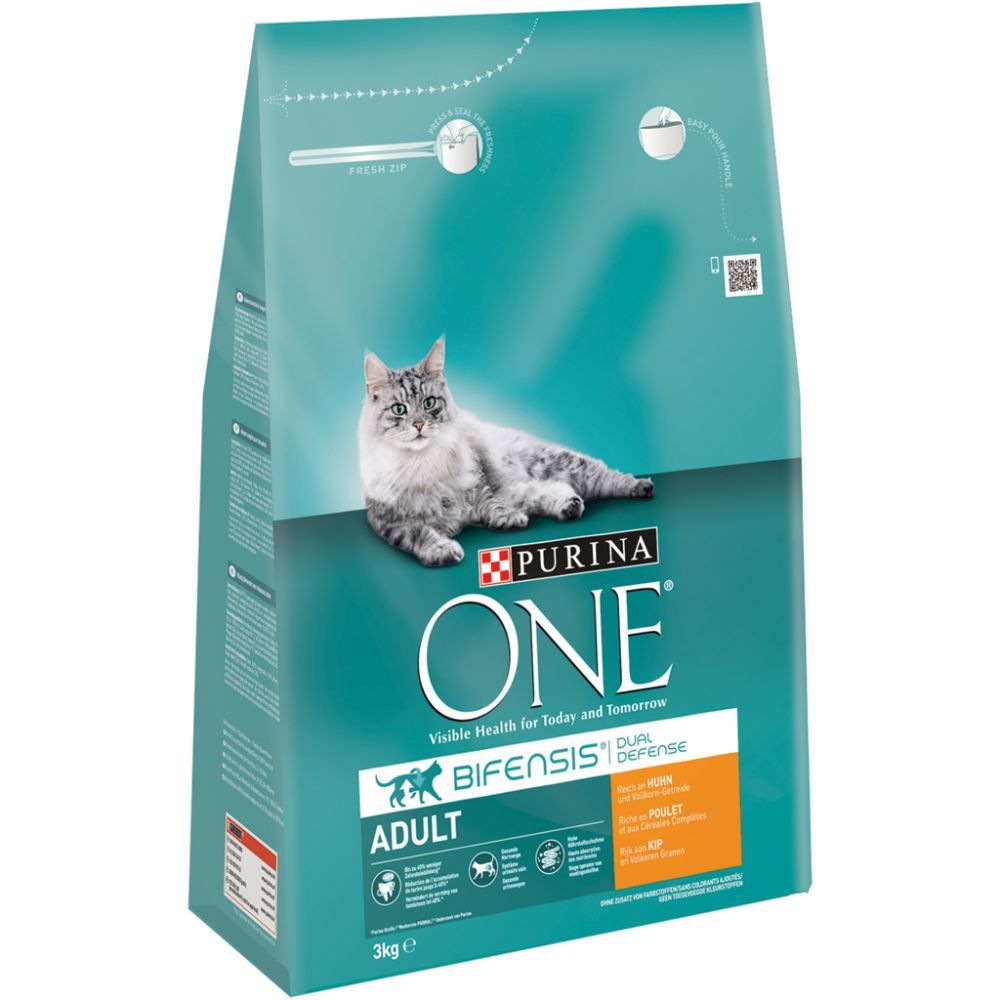 Purina One Adult Kip - Volkoren Granen 3 kg