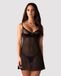 Obsessive - Babydoll & String - Noir