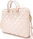 GUESS Quilted 4G Metal Logo Laptop Tas - 15/16 inch - Roze