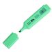 RAYLU PAPER Fluorescerende markeerstift met afgeschuinde punt, fluorescerende marker met lijnbreedte van 2-5 mm, fluorescerende marker voor organisatie (1, pastelgroen)
