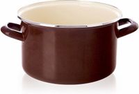 orion group Kookpan Geëmailleerde BROWN 20 cm, 3 l