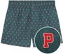 Pockies heren wijde boxershort P's allover groen