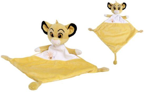 4KidsOnly Simba Disney-Simba Head Knuffeldoekje