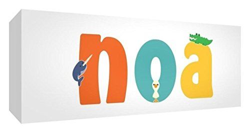 Little Helper Canvas Box - Noa - 21 x 59 x 3 cm