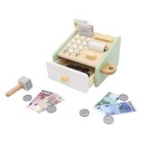 Lobbes Speelgoed BV Lobbes Houten speelgoedkassa met accessoires