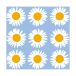 Marimekko Serviettes tournesol 33x33 cm, Pack de 20 Bleu