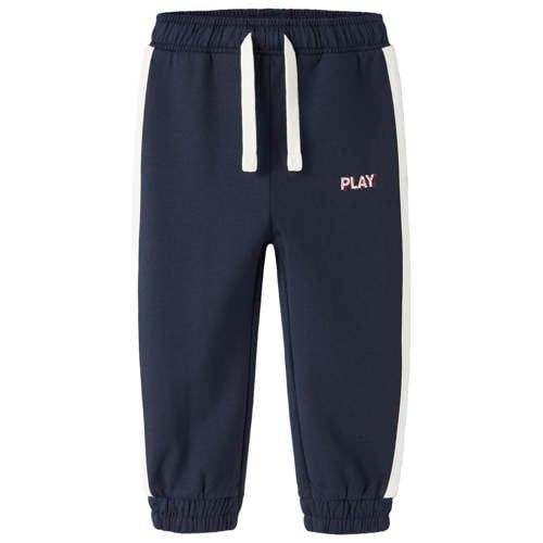 NAME IT MINI regular fit joggingbroek - donkerblauw