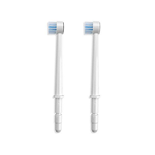 Waterpik TB-100E Vervangingsborstels, TB-100E, tandenborstelopzetstuk voor monddouche, mondhygiëne voor WP-100, 112, 450, 462
