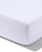 HEMA Drap-housse 160x200cm Flanelle Blanc