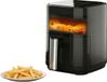 Zimilo friteuse à air chaud 4L avec écran numérique, 1200W, fenêtre de visualisation, température réglable, revêtement antiadhésif, poignée amovible