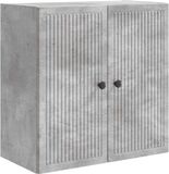 vidaXL Wandkast Betongrijs 59 x 31 x 60 cm Bewerkt hout