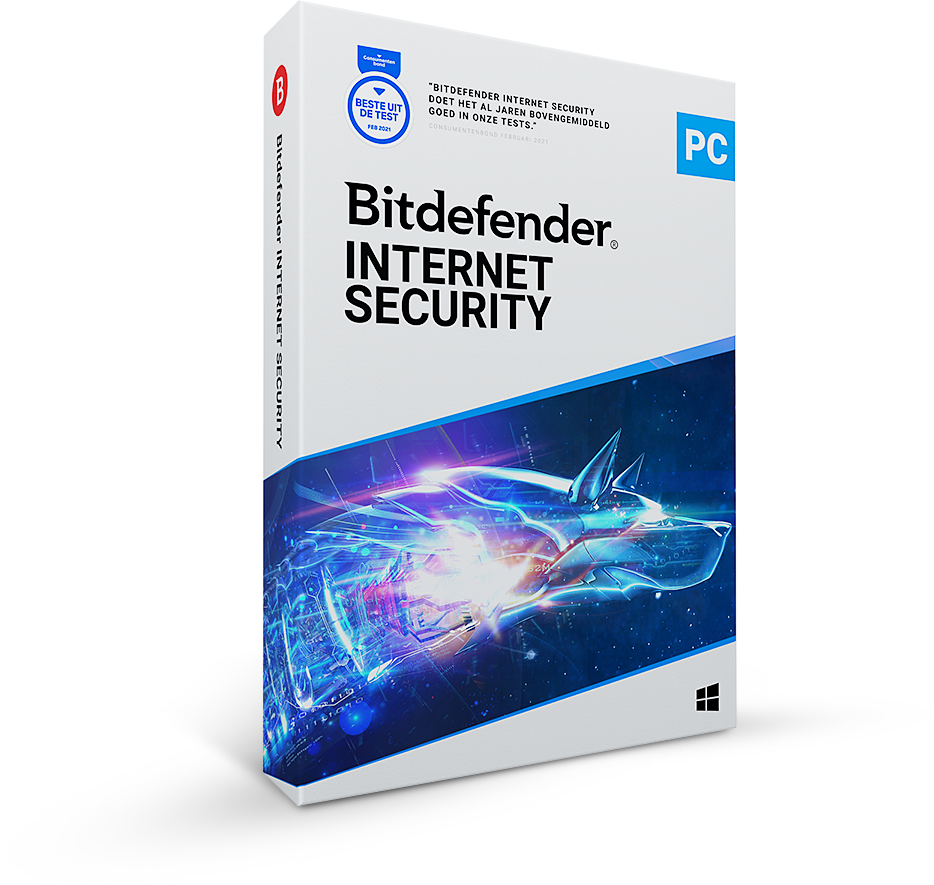 Bitdefender Internet Security 5PC 1jaar