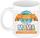 Bellatio Decorations Naam mok mama Jasmijn - wit - keramiek - 300 ml