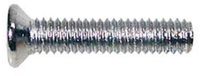 Boston PS-01-C pickup schroeven 2,6 x 12 mm – vlak verzonken, chroom (12 stuks)