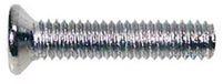 Boston PS-01-C pickup schroeven 2,6 x 12 mm – vlak verzonken, chroom (12 stuks)