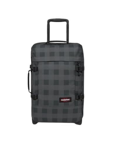 Eastpak Tranverz S handbagage met TSA-slot, twee vakken en compressiebanden, inhoud 42 l, 51 x 32,5 x 23 cm, grijs (Checker Grey)