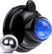 Good4You® 360 Graden Massage Bal Roller - Spierontspanning - Zwart/Blauw