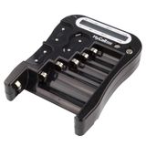 Ansmann 1900-0037 Batterijtester Zwart