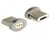 DeLOCK 65929 USB Type Micro-B magnetische adapter Zilver