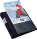 Wedo ERGOGRIP Presentatiemap, 38 mm, zwart/blauw