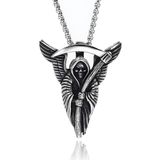 Mendes Steel Heren ketting Magere Hein Zilverkleurig Edelstaal