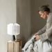 Watt & Veke Lampe de table Fia Ø22 cm Blanc-Noir