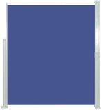 vidaXL Windscherm uittrekbaar 160x500 cm Blauw